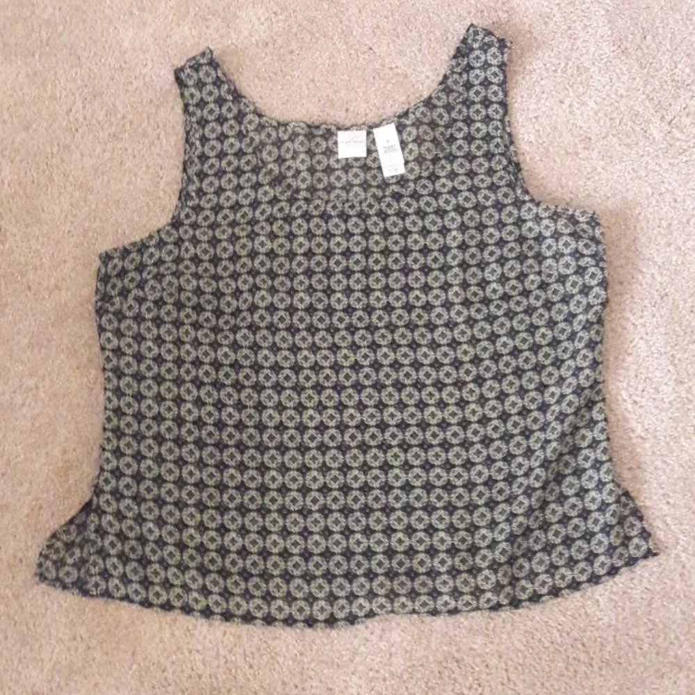 Sheer tank top